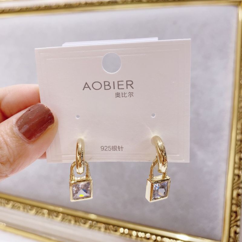 Anting Silver925 perak Premium Quality platgold silver Anti Karat Anti Alergi Earring a12