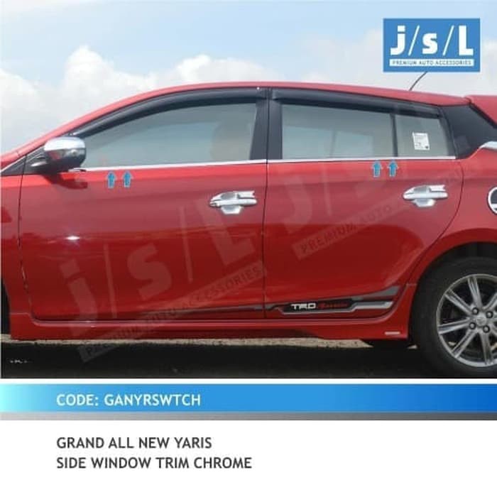 List Kaca Samping All New Yaris 2014