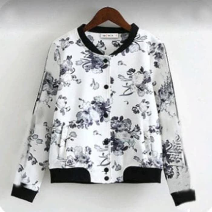 Termurah BLAZER WANITA KOREA HITAM CASUAL PUTIH JUMBO KERJA MURAH  RG7NZ8