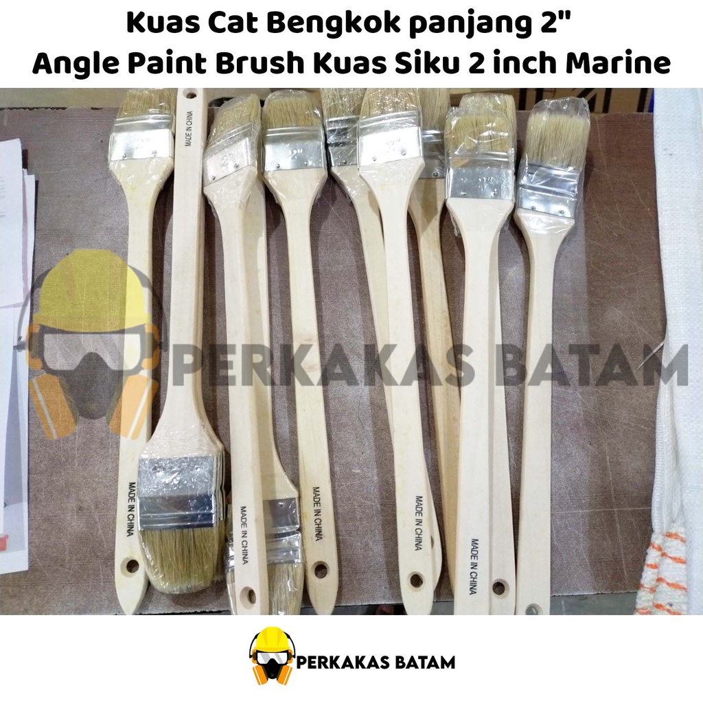 

Kuas Cat Bengkok panjang 2" Angle Paint Brush Kuas Siku 2 inch Marine