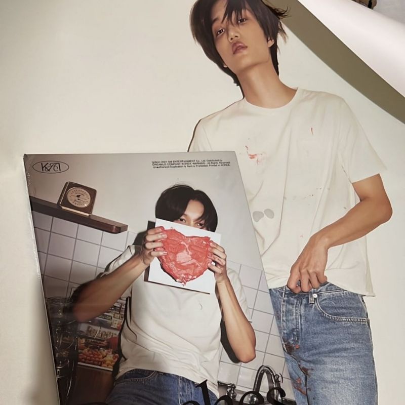 Booked Official Kai Peaches Album (Kisses ver.) with Poster
