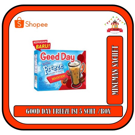 

GOOD DAY FREEZE ISI 5 BUNGKUS SACHET SHCT MINUMAN BUBUK ALL VARIAN