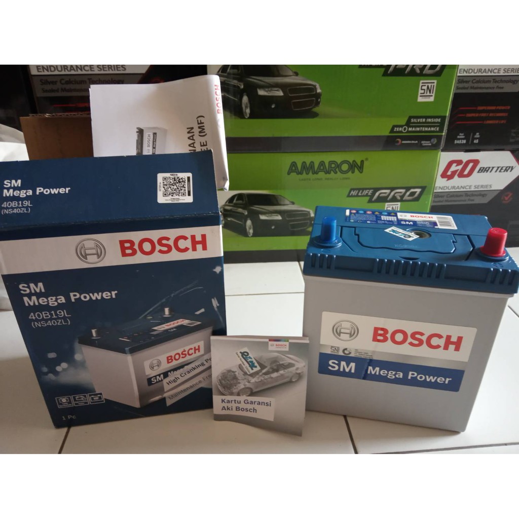 Aki Mobil Toyota Avanza,Rush NS40ZL BOSCH Aki kering