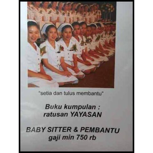 Magic Buku Kumpulan Ratusan Yayasan Babysitter & Pembatu Gaji Min 750Rb