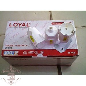 LOYAL LY-900 Steker Kontra Arde Socket Portable Stop Kontak Gantung