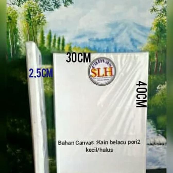 

Ihot Salel Canvas Lukis 30Cmx40Cm/Canvas Untuk Cat Akrilik /Cat Minyak /Kuas Atau