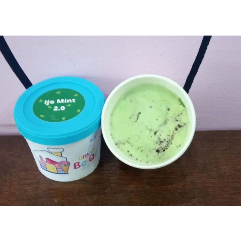 

Gelato Cup 4 Oz flavor Ijo Mint 2.0