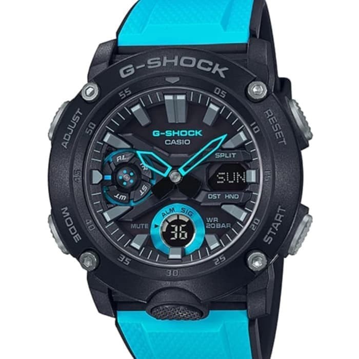 JAM CASIO G-SHOCK GA-2000-1A2 / GA2000 ORIGINAL