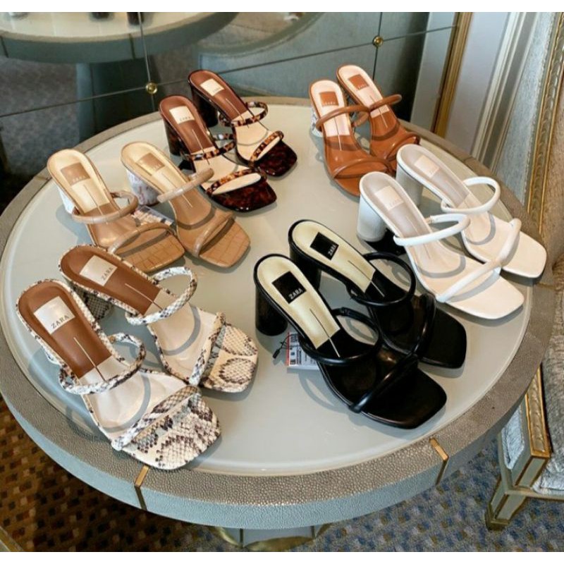 Zara pump two tone