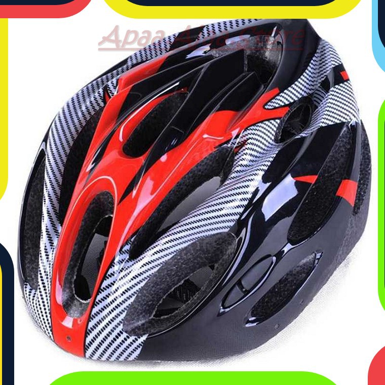 Bayar Ditempat TaffSPORT Helm Sepeda EPS Foam PVC Shell - x10