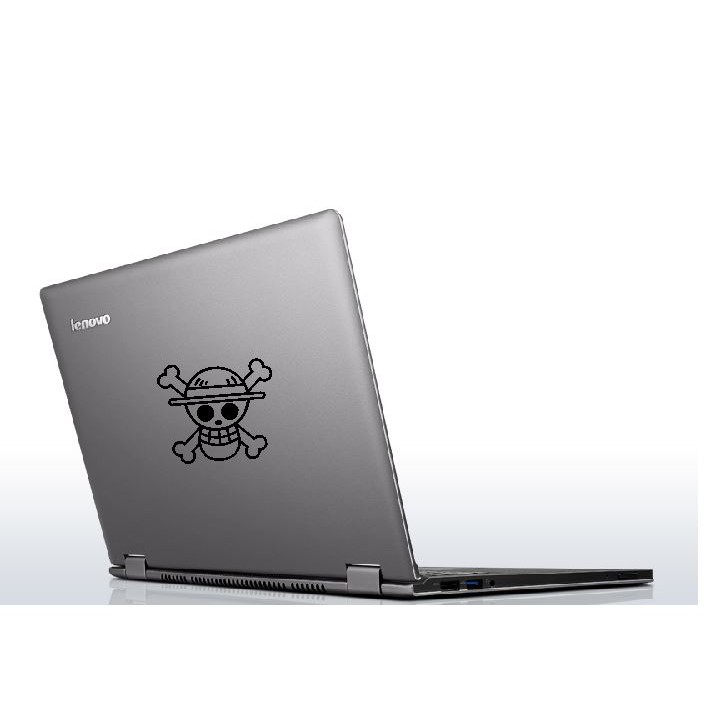 Stiker Aksesoris Laptop Anime Luffy Flag One Piece Garskin Sticker Going Merry Bendera Bajak Laut