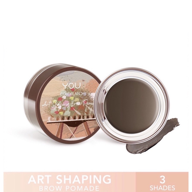 YOU COLORLAND Art Shaping Brow Pomade