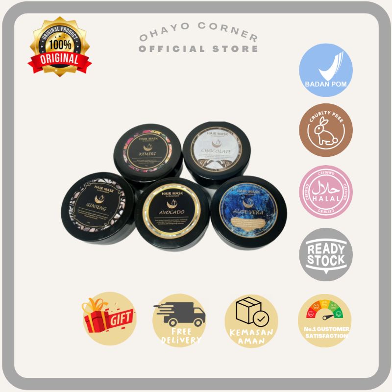 (BPOM) THE HAIRLAB-Hairmask/Masker Rambut