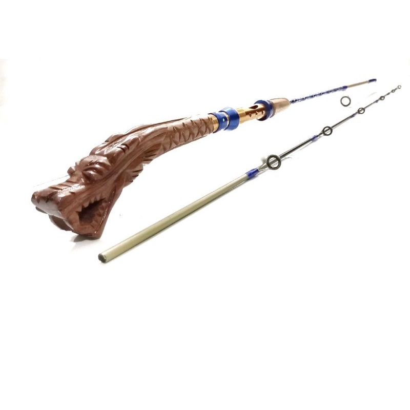 joran pancing ukiran bahan full carbon sutet