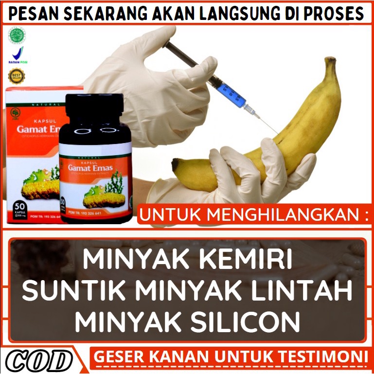 Obat Penghilang Minyak Kemiri-Lintah-Kausari Menghilangkan Suntik Silikon Cair Urang Aring Nyeri Pas