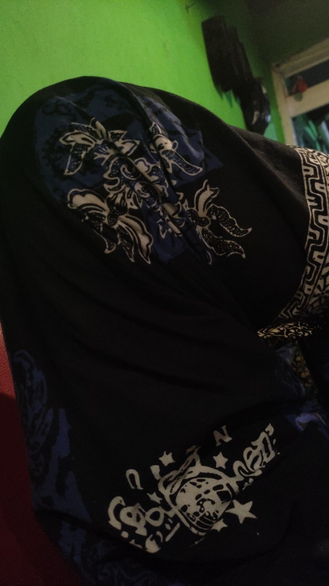 Batik Couple Keluarga Sania Ruffle Ori Ndoro Jowi Dnt Motif Kupu Putih