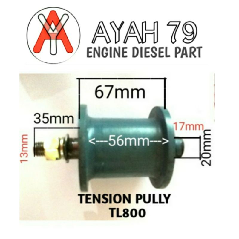 Tension pully TL800