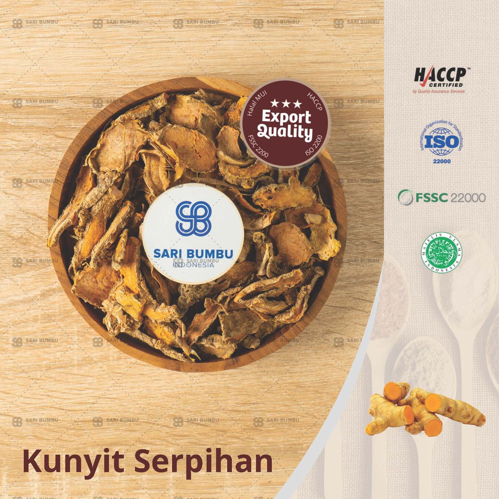 

Kunyit Serpihan / Turmeric Flake