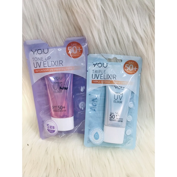 y.o.u tone up uv elixir , y.o.u triple uv elixir