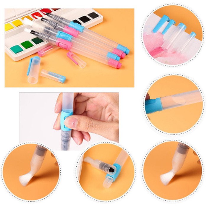 Calligraphy Soft Waterbrush Pen (6pcs)