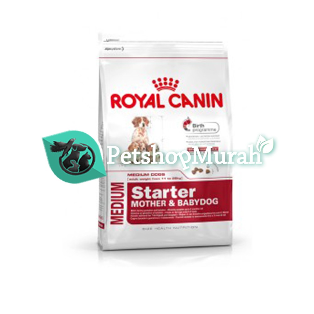 Royal Canin Medium Starter Mother &amp; Babydog 3 Kg / Makanan Anjing / Adult Weight From 11 to 25 Kg