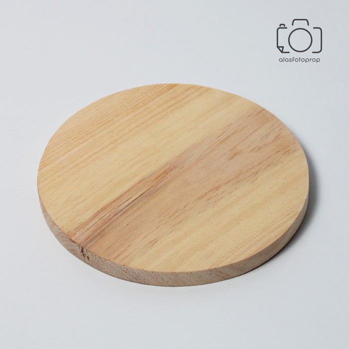  Talenan  Kayu  Bulat  Properti Foto Produk Makanan Shopee 