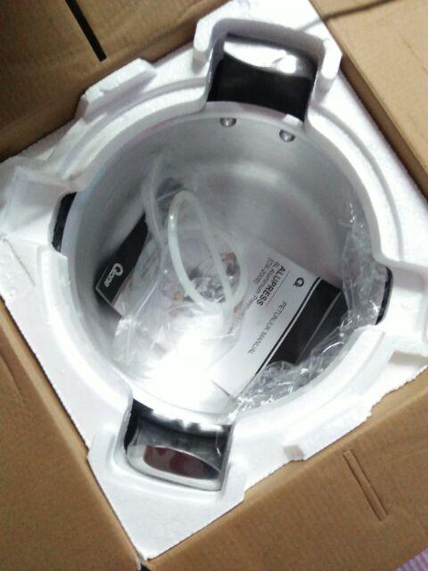 Home-klik Oxone Ox-2008 Pressure Cooker Alupress 8 Liter - Peralatan Masak - Silver