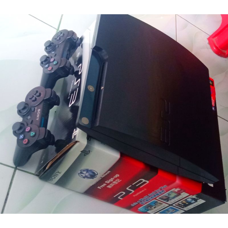 Ps3 Slim seri 25 hdd 500 gb 40 games fullset