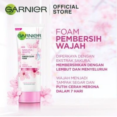 Pembersih Wajah Garnier Facial Foam 100 ml