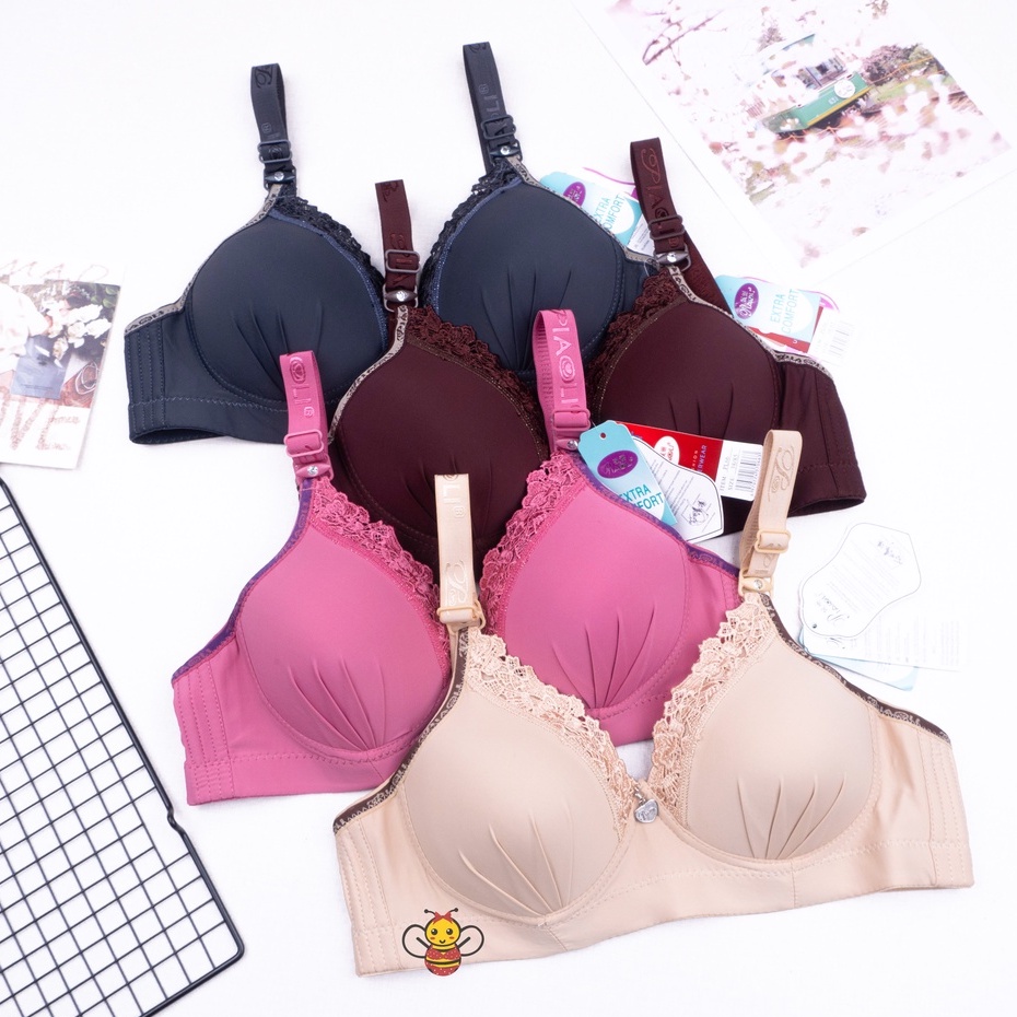 BEE - Bra Piaoli Bh Push Up Premium Bra Bh Jumbo Tanpa Kawat Murah Kualitas Import PL66