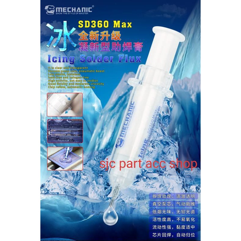 FLUX SOLDER ICING MECHANIC SD360MAX ORIGINAL