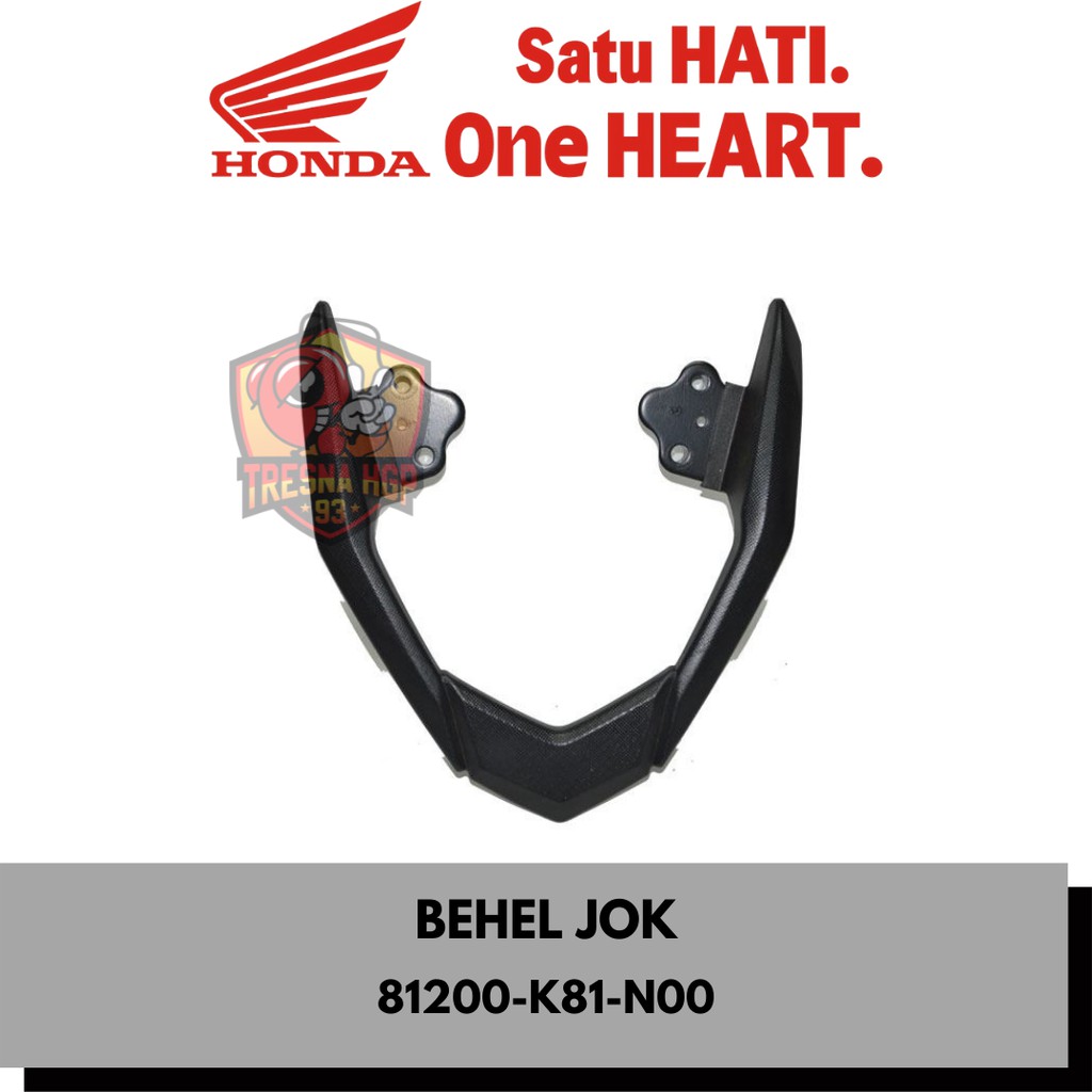 81200-K81-N00 BEHEL JOK BEAT ESP K81 ORIGINAL | RAIL RR GRAB