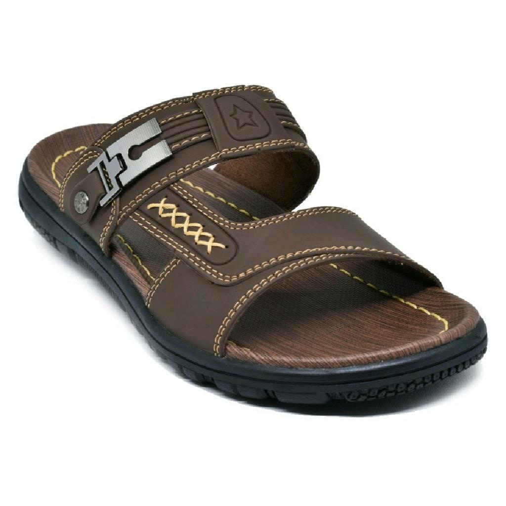 Sandal Slide Slop Pria Dewasa Casual Furenic Sendal Selop Cowok Kekinian Trendy