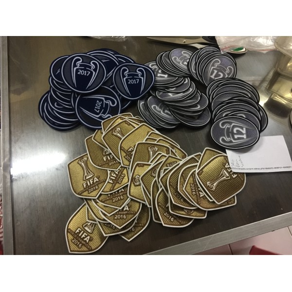 CUCI GUDANG JERSEY BAJU BOLA REAL MADRID AWAY 2017/2018 FULLPATCH UCL GRADE ORI