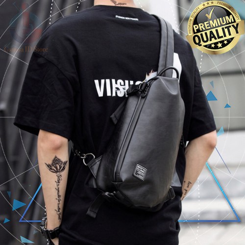 Tas Selempang Kulit Tas Pria Slempang Original MO&Y 9029
