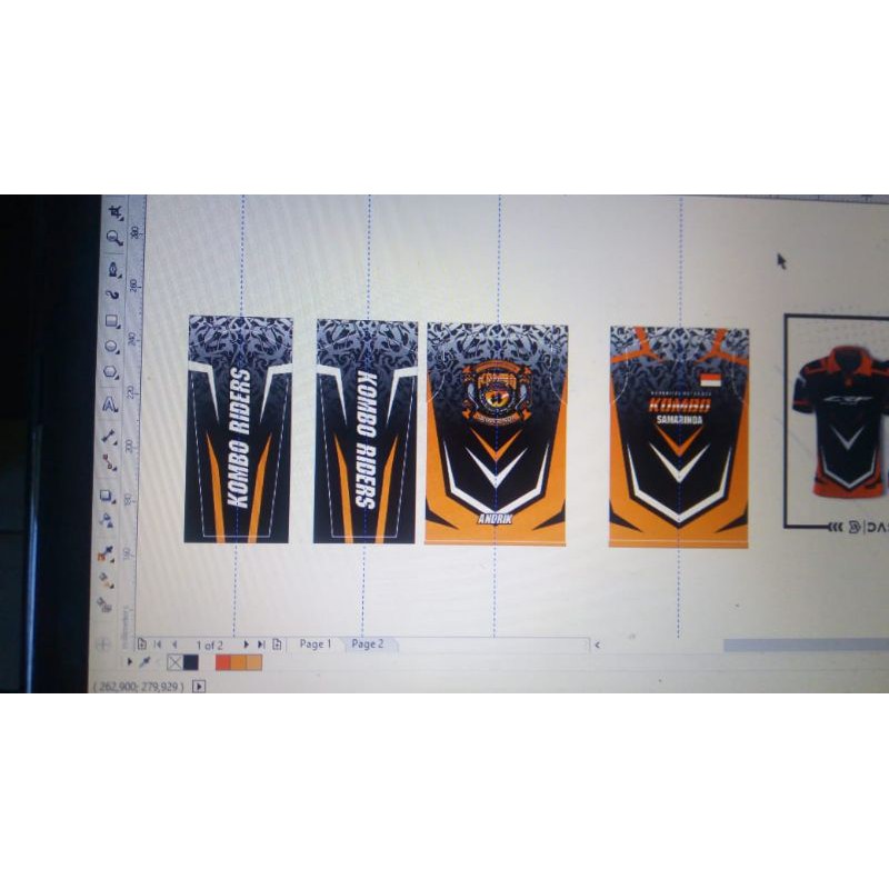 Baju Jersey Kombo Samarinda