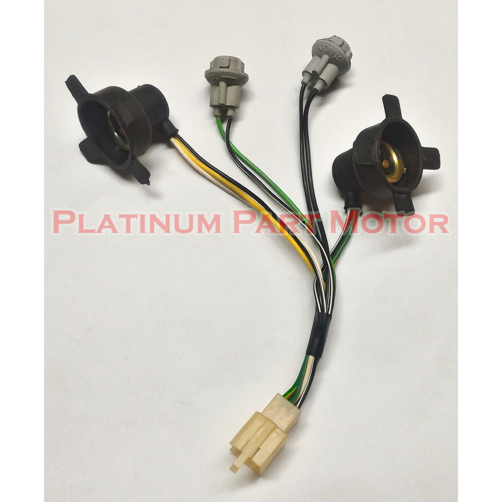 Soket  Fitting Lampu Depan - Satria FU   ORIGINAL