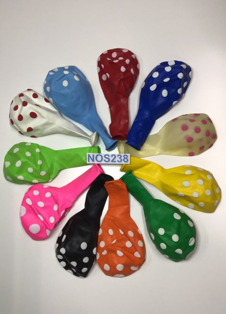 Balon Latex Polkadot 12inchi