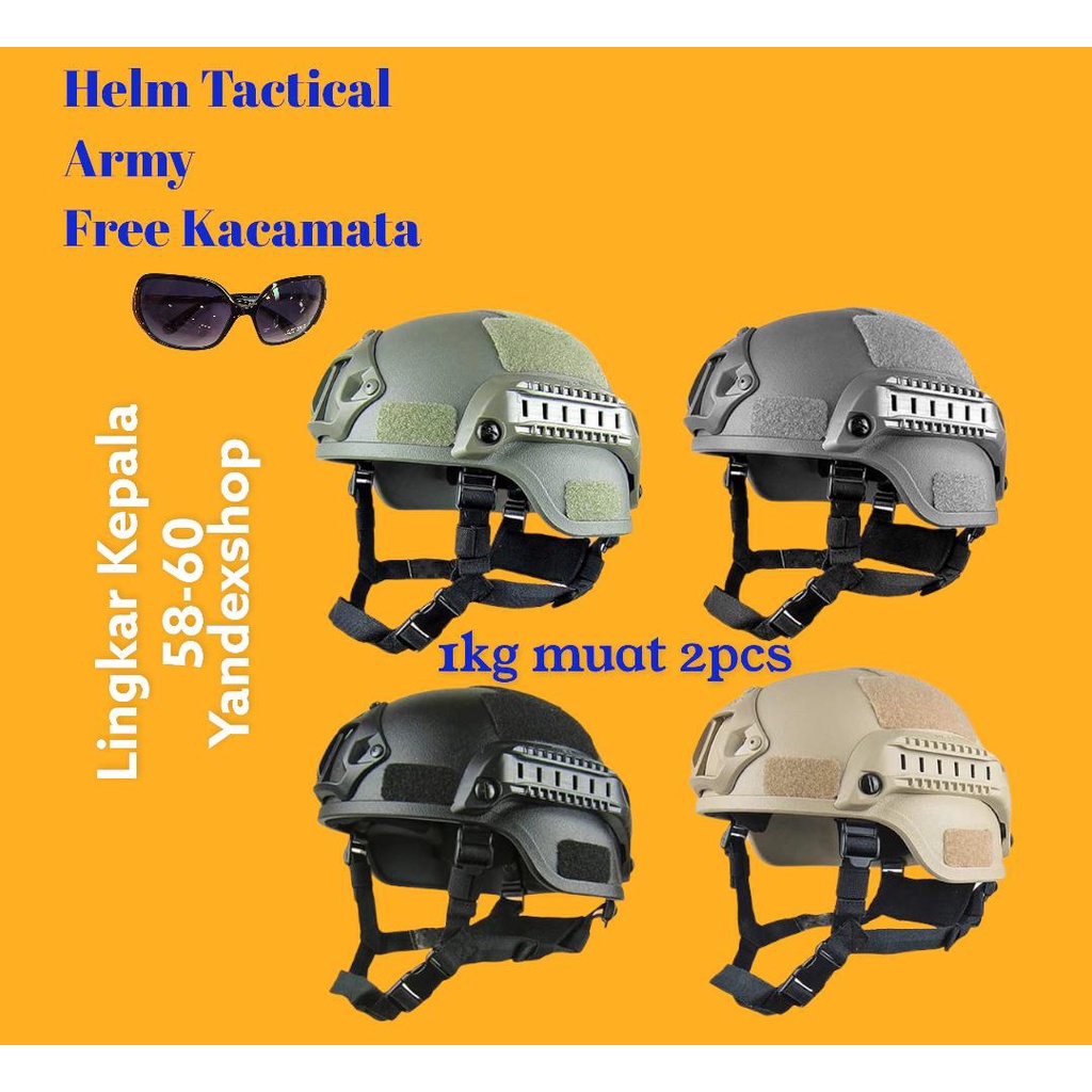 MICH Helm Tactical CS SWAT - MICH2000 / Helm Tactical / Helm Army Tactical High Quality