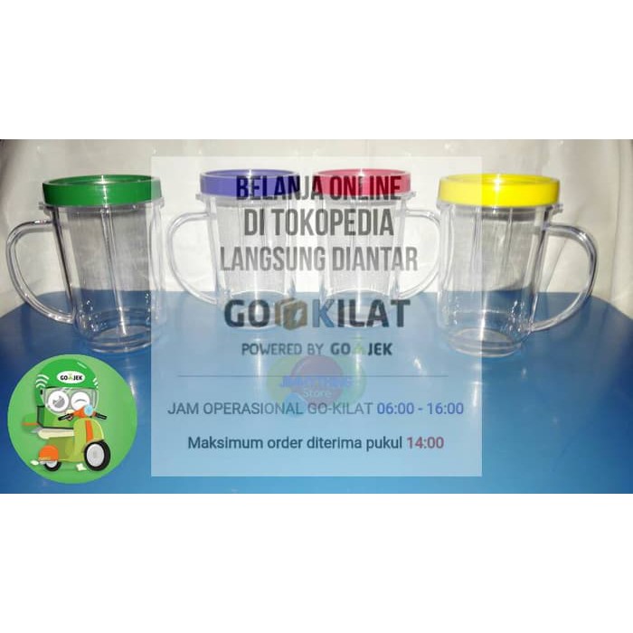 Cup / Cangkir Blazter Blender Sharp SB-TW101P