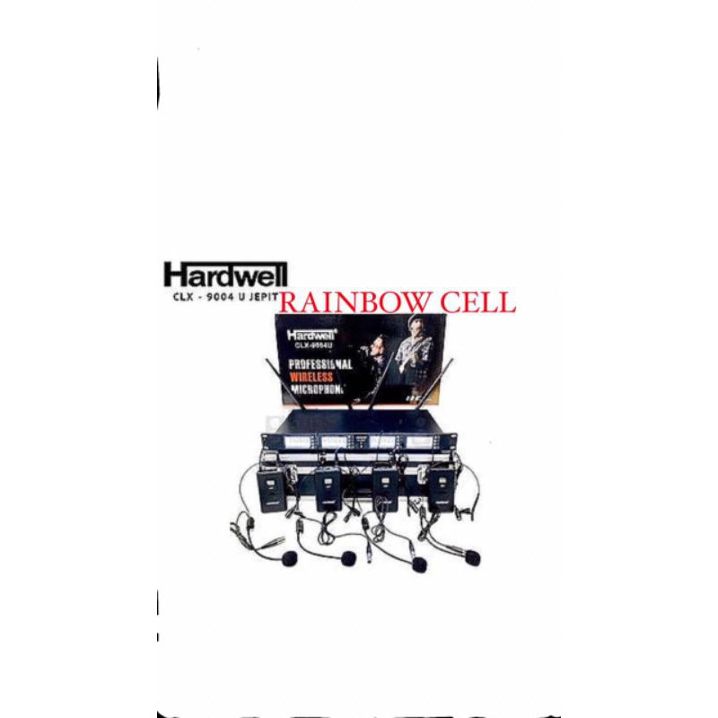 microphone wireless HARDWELL CLX 9004/CLX9004/CLX9004 CLIP ON ORIGINAL