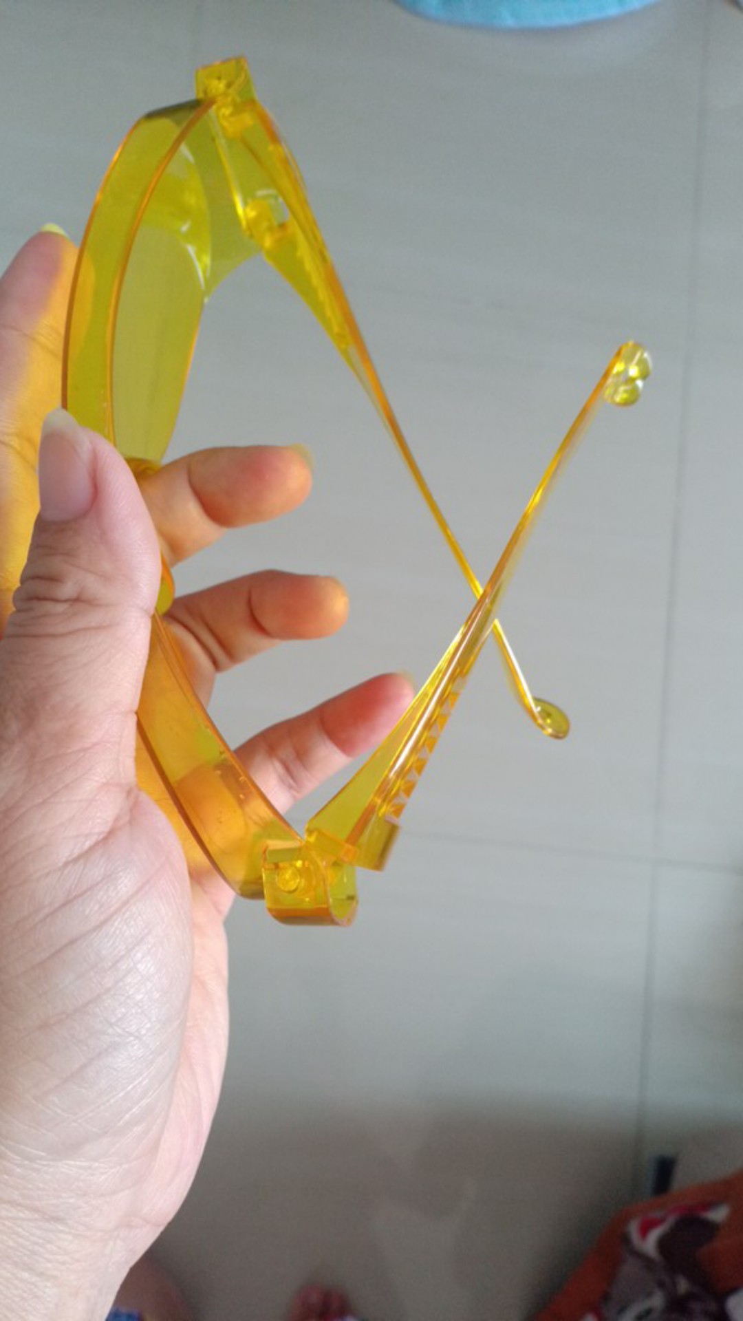 Kacamata Apd / Google Safety ( Kuning Bening )