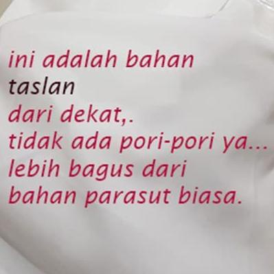 Diskon Hazmat Suit Taslan Parasut Baju Apd Washable - Warna Putih