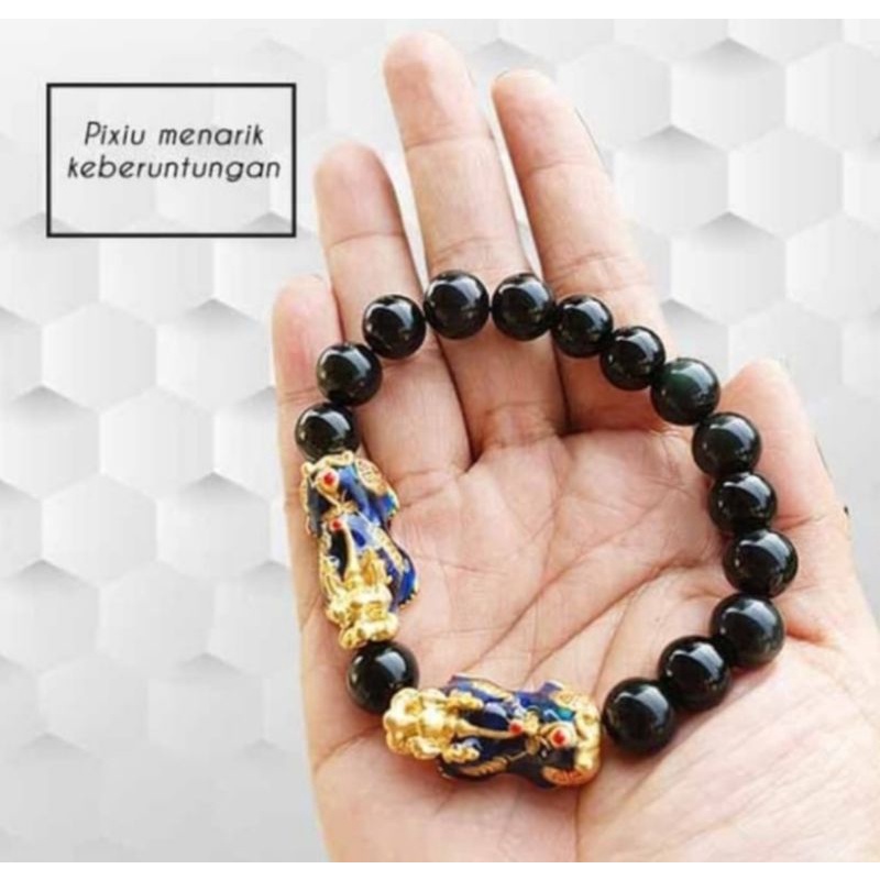 GELANG HOKI 2 PIXIU 3D CHANGE COLOR KEBERUNTUNGAN