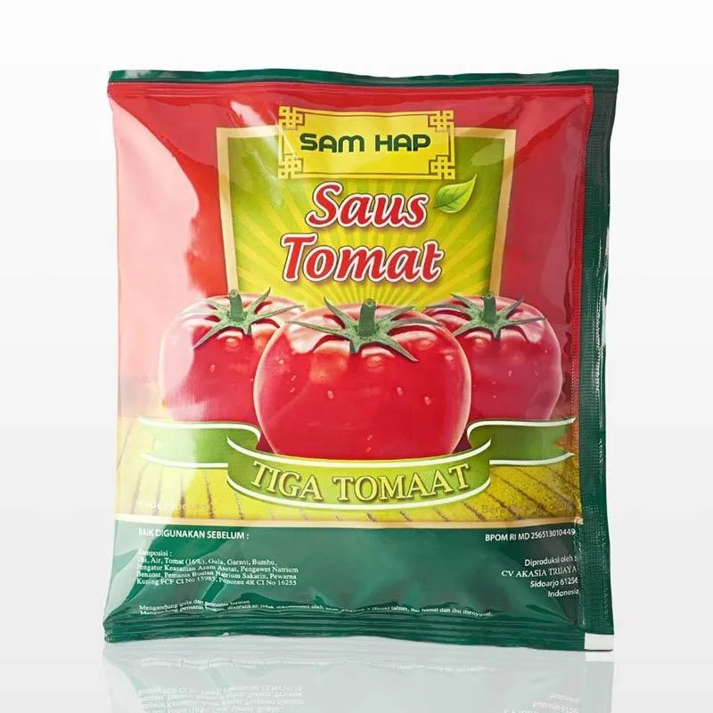 

Saos Tomat Sam Hap ( Reffil / 500 gr )