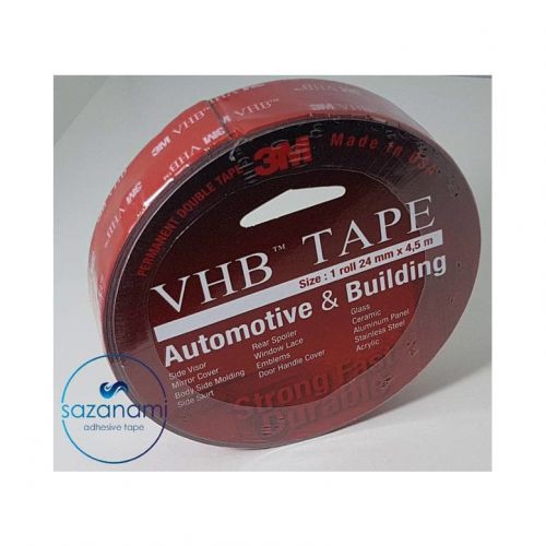 

DOUBLE TAPE 3M VHB 24MM 4,5M HARGA GROSIR ORIGINAL