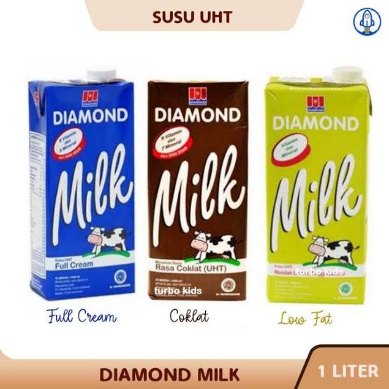 Diamond Susu UHT 1 Liter