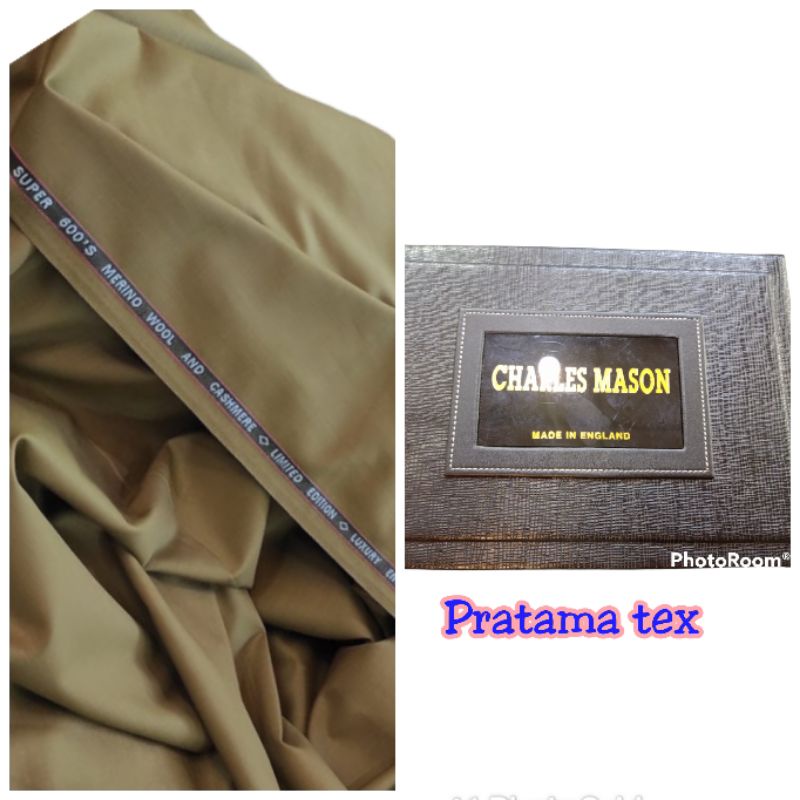 KAIN SEMIWOL/WOOL~BAHAN CELANA/JAS_KAIN SERAGAM PEMDA, PDH, PDL_KAIN CHARLES MASON MADE IN ENGLAND