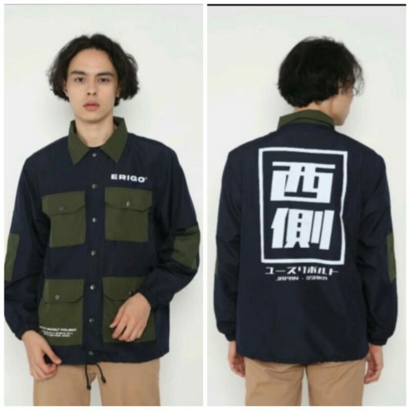 JAKET COACH ERIGO TERMURAH ERIGO APPAREL JACKET COACH MAMORU TERLARIS-Gambar 22