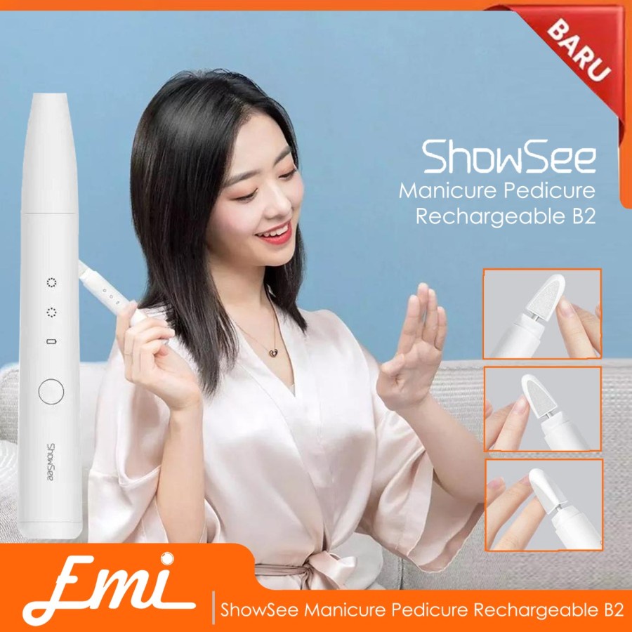 ShowSee Perawatan Poles Kuku Manicure Pedicure Rechargeable B2